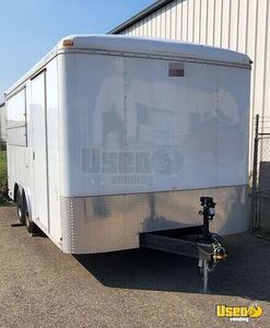 2018 Concession Trailer Concession Trailer Stainless Steel Wall Covers Alberta for Sale
