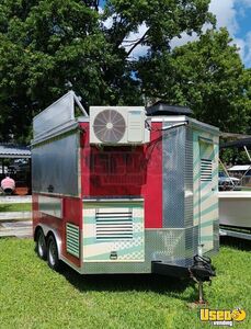 2018 Concession Trailer Concession Trailer Stainless Steel Wall Covers Florida for Sale