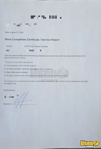 2018 E 450 Catering Food Truck 44 Texas Gas Engine for Sale