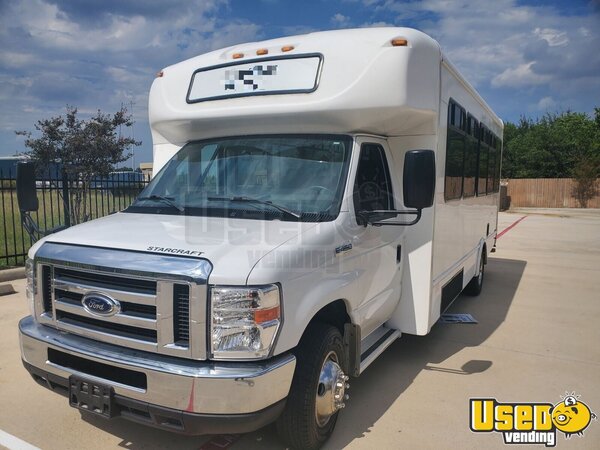 2018 E450 Starcraft Allstar Shuttle Bus Texas Gas Engine for Sale