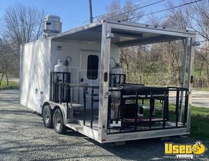 2018 Emp Barbecue Concession Trailer Barbecue Food Trailer Air Conditioning Indiana for Sale