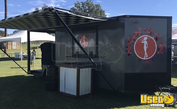 2018 Enclosed Bbq Concession Trailer Barbecue Food Trailer Mississippi for Sale