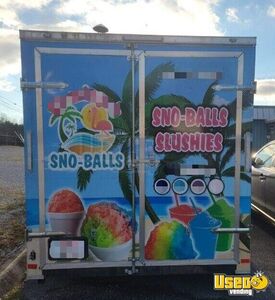 2018 Enclosed Snowball Concession Trailer Snowball Trailer Stainless Steel Wall Covers Tennessee for Sale