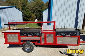 2018 Erwin Manufacturing Open Bbq Smoker Trailer Texas for Sale