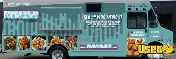 2018 F-59 Kitchen Food Truck All-purpose Food Truck Georgia Gas Engine for Sale