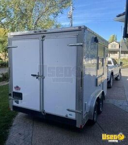 2018 Food Concession Trailer Concession Trailer Stainless Steel Wall Covers Alberta for Sale