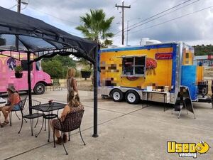 2018 Food Concession Trailer Kitchen Food Trailer Air Conditioning Texas for Sale