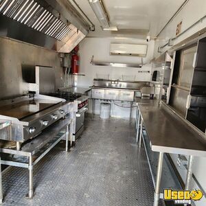2018 Food Concession Trailer Kitchen Food Trailer Diamond Plated Aluminum Flooring Texas for Sale