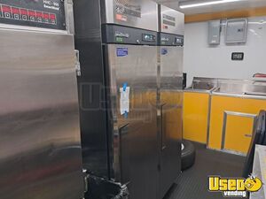 2018 Food Concession Trailer Kitchen Food Trailer Prep Station Cooler Nevada Diesel Engine for Sale