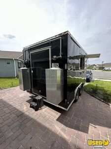 2018 Food Concession Trailer Kitchen Food Trailer Stainless Steel Wall Covers Florida for Sale