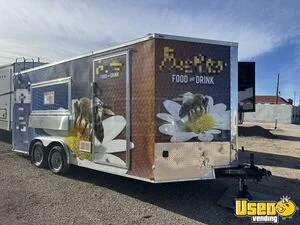 2018 Food Trailer Kitchen Food Trailer Stainless Steel Wall Covers Colorado for Sale