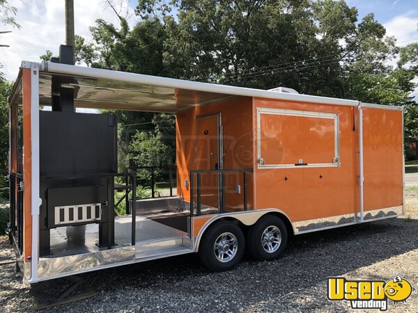 2018 Freedom Porch Trailer Barbecue Food Trailer North Carolina for Sale