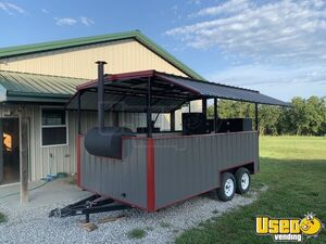 2018 Hiddenvalley Smokers Open Bbq Smoker Trailer Missouri for Sale