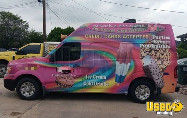 2018 Ice Cream Truck Texas Gas Engine for Sale