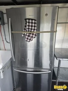2018 Intrepid Concession Trailer Kitchen Food Trailer Stainless Steel Wall Covers Ohio for Sale