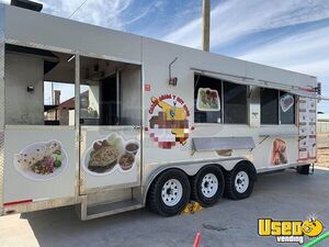 2018 Kitchen Food Concession Trailer Kitchen Food Trailer Stainless Steel Wall Covers Texas for Sale