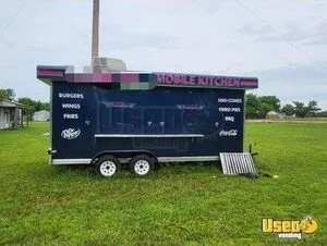 2018 Kitchen Food Trailer Air Conditioning Oklahoma for Sale