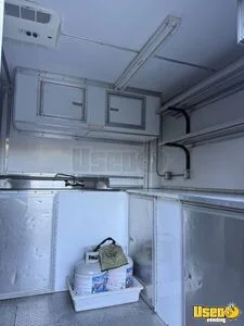 2018 Kitchen Food Trailer Diamond Plated Aluminum Flooring Georgia for Sale