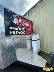 2018 Kitchen Food Trailer Kitchen Food Trailer Diamond Plated Aluminum Flooring Florida for Sale