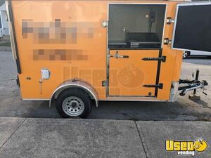2018 Kitchen Trailer Concession Trailer Stainless Steel Wall Covers Indiana for Sale