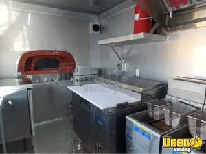 2018 Kitchen Trailer Kitchen Food Trailer Diamond Plated Aluminum Flooring Connecticut Diesel Engine for Sale