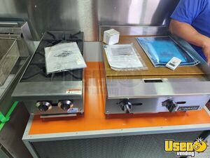 2018 Kitchen Trailer Kitchen Food Trailer Diamond Plated Aluminum Flooring Texas for Sale