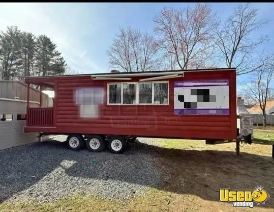 2018 Log Style Kitchen Food Trailer New York for Sale