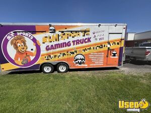 2018 Mobile Gaming Trailer Party / Gaming Trailer Diamond Plated Aluminum Flooring Massachusetts for Sale