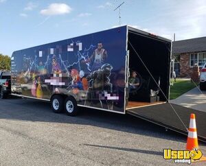 2018 Mobile Gaming Trailer Party / Gaming Trailer Removable Trailer Hitch California for Sale