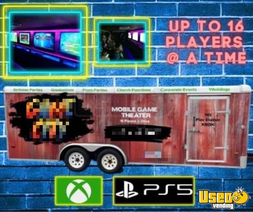 2018 8' x 20' Mobile Video Game Trailer Mobile Gaming Unit for Sale