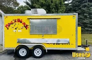 2018 N/a Kitchen Food Trailer Diamond Plated Aluminum Flooring Michigan for Sale