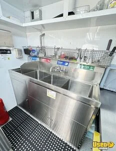 2018 N/a Kitchen Food Trailer Prep Station Cooler Michigan for Sale