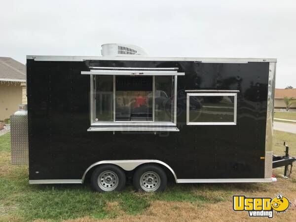 2018 One Fat Frog & 8.6x16 Kitchen Food Trailer Florida for Sale