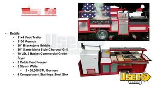 2018 Open Bbq Smoker Food Concession Trailer Open Bbq Smoker Trailer Chargrill Texas for Sale