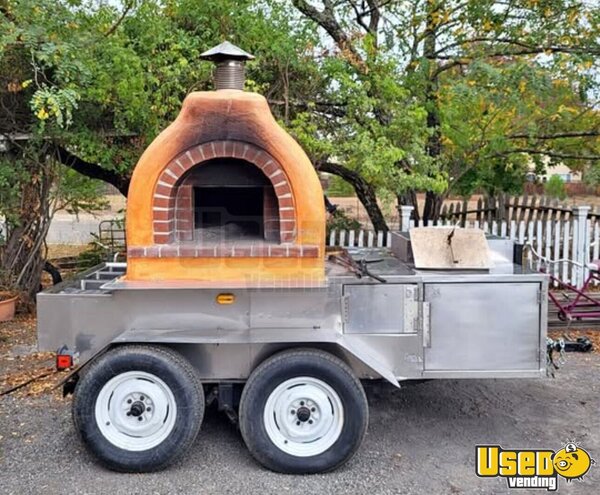 2018 Orange Fire Pizza Trailer California for Sale