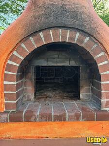 2018 Orange Fire Pizza Trailer Refrigerator California for Sale