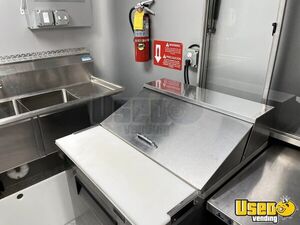 2018 Qtm 8.6x Ta Kitchen Food Trailer Floor Drains South Dakota for Sale