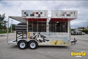 2018 Qtm 8.6x18 Ta 12k Pizza Trailer Concession Window Colorado for Sale