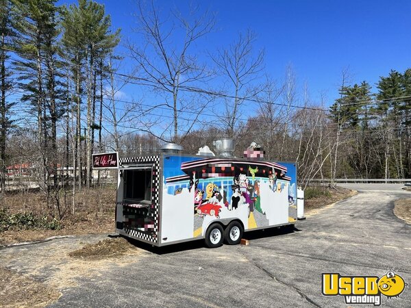 2018 Qtm8.6x22tai Food Concession Trailer Kitchen Food Trailer New Hampshire for Sale