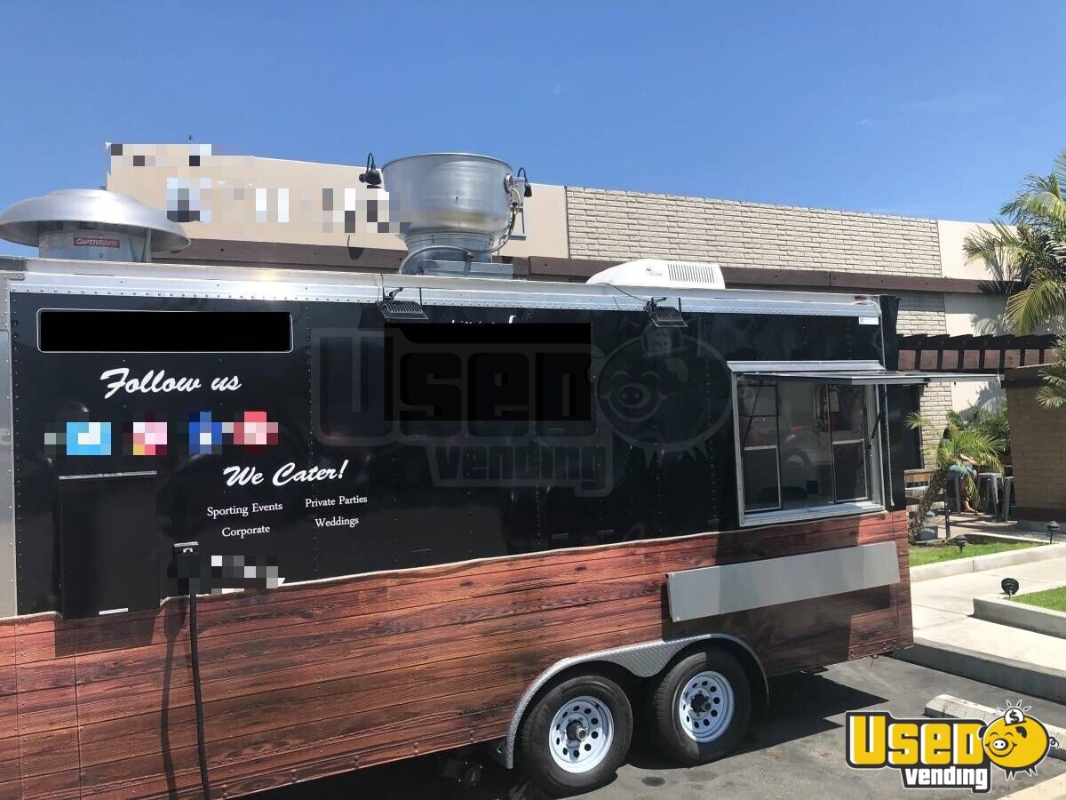 2018 8' x 18' Custom Mobile Kitchen Food Concession Trailer for