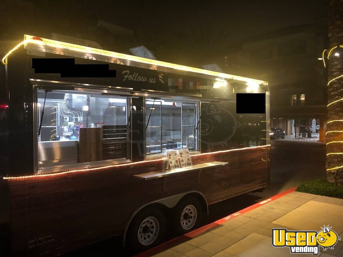 2018 8' x 18' Custom Mobile Kitchen Food Concession Trailer for