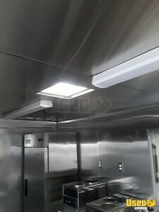2018 Rolling Vault Food Concession Trailer Kitchen Food Trailer Diamond Plated Aluminum Flooring Florida for Sale