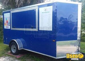2018 Shaved Ice Concession Trailer Snowball Trailer Air Conditioning Florida for Sale