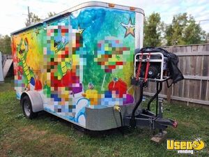 2018 Shaved Ice Concession Trailer Snowball Trailer Air Conditioning Louisiana for Sale