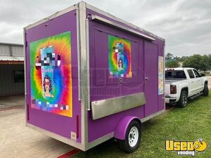 2018 Shaved Ice Concession Trailer Snowball Trailer Concession Window Texas for Sale