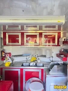 2018 Shaved Ice Concession Trailer Snowball Trailer Exterior Customer Counter Florida for Sale