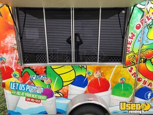 2018 Shaved Ice Concession Trailer Snowball Trailer Exterior Customer Counter Louisiana for Sale