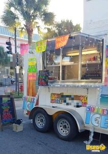 2018 Shaved Ice Concession Trailer Snowball Trailer Florida for Sale