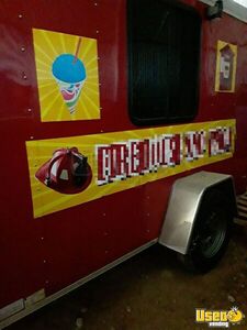 2018 Shaved Ice Snowball Business Trailer Snowball Trailer Air Conditioning Texas for Sale
