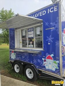 2018 Shaved Ice Trailer Snowball Trailer Air Conditioning Ohio for Sale